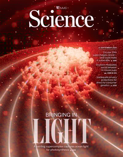 Science journal cover